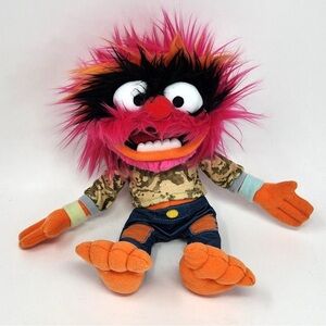 Disney Store Muppet Babies Animal Drummer Plush 12” – Vintage Style - like new